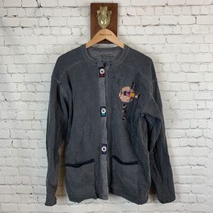 Nu Views Button Down Sweater